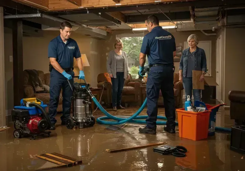 Basement Water Extraction and Removal Techniques process in Moosic, PA